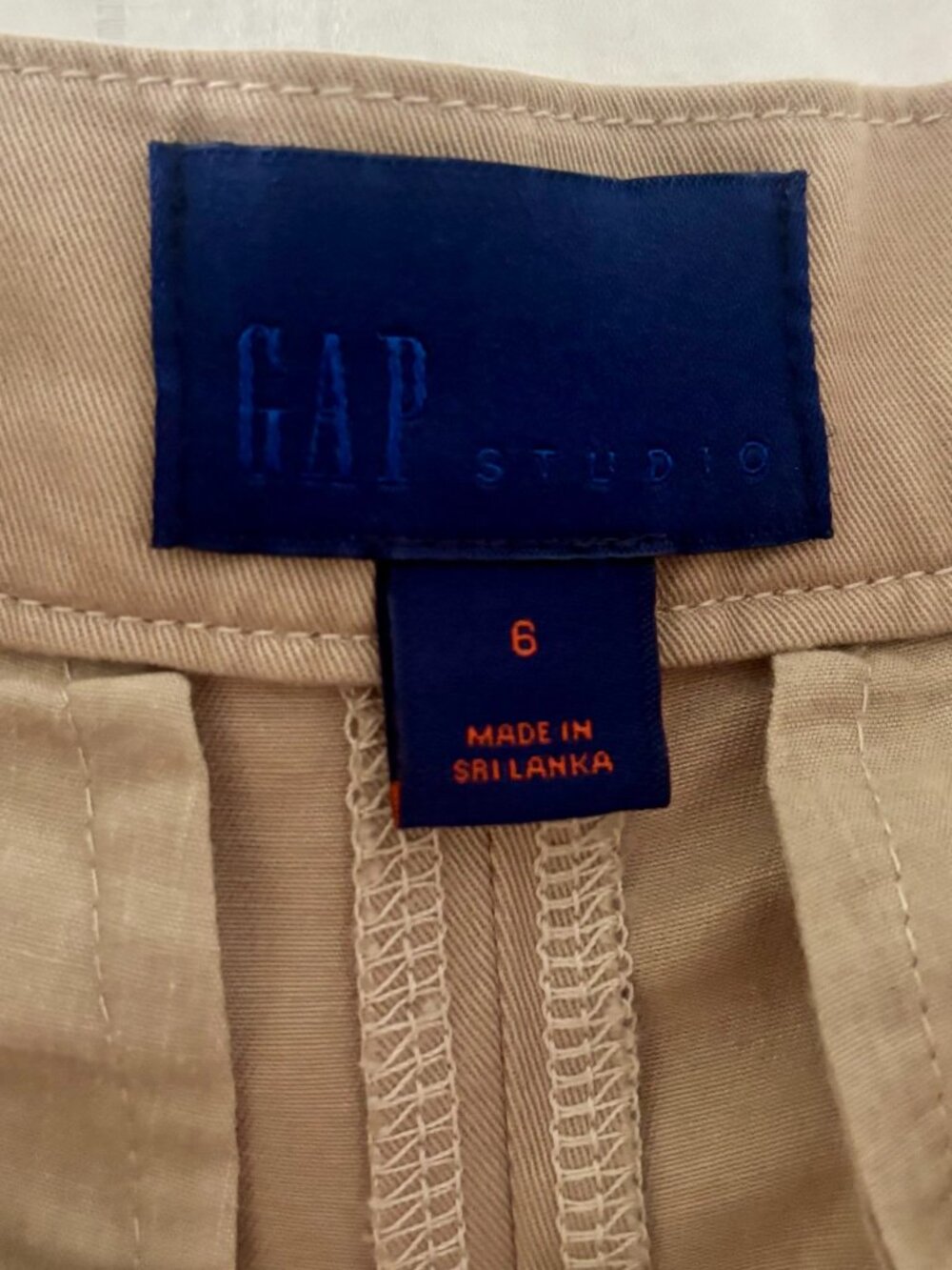GapStudio High Rise Twill Sailor Pants - Picture 4 of 6